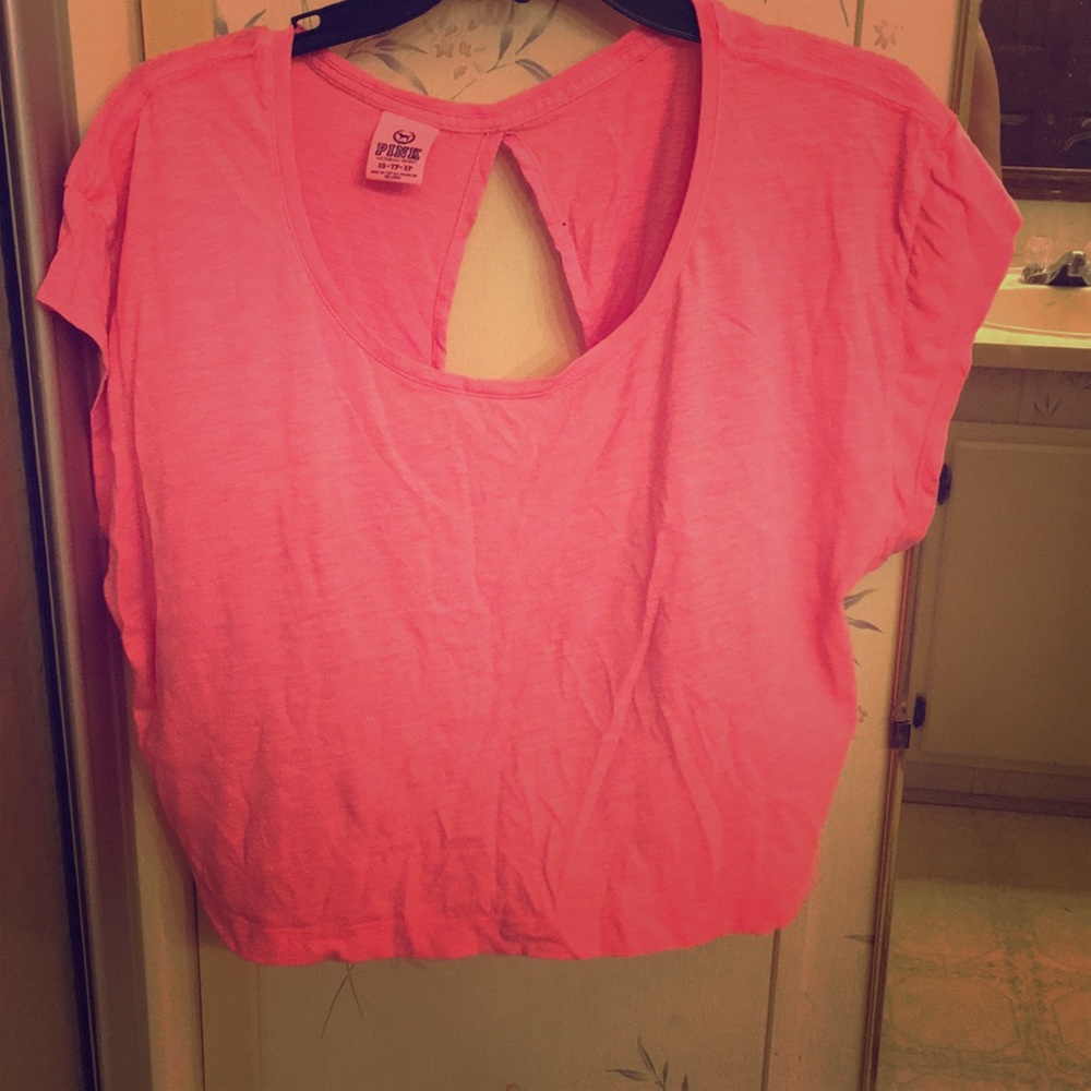 Pink Victoria’s Secret crop